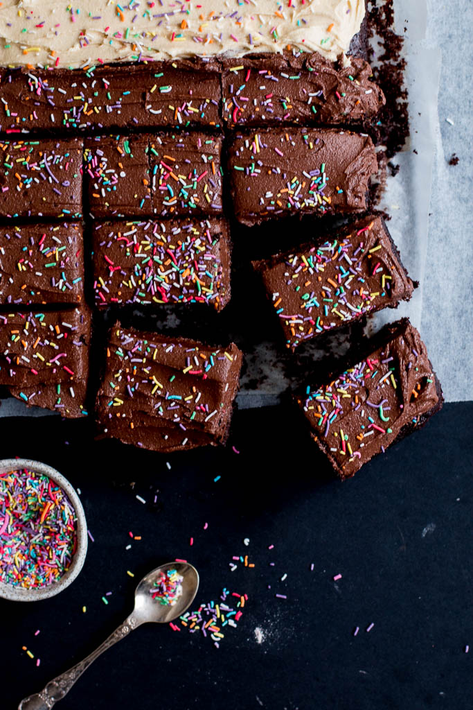 Chocolate Tahini Cake - The Brick Kitchen