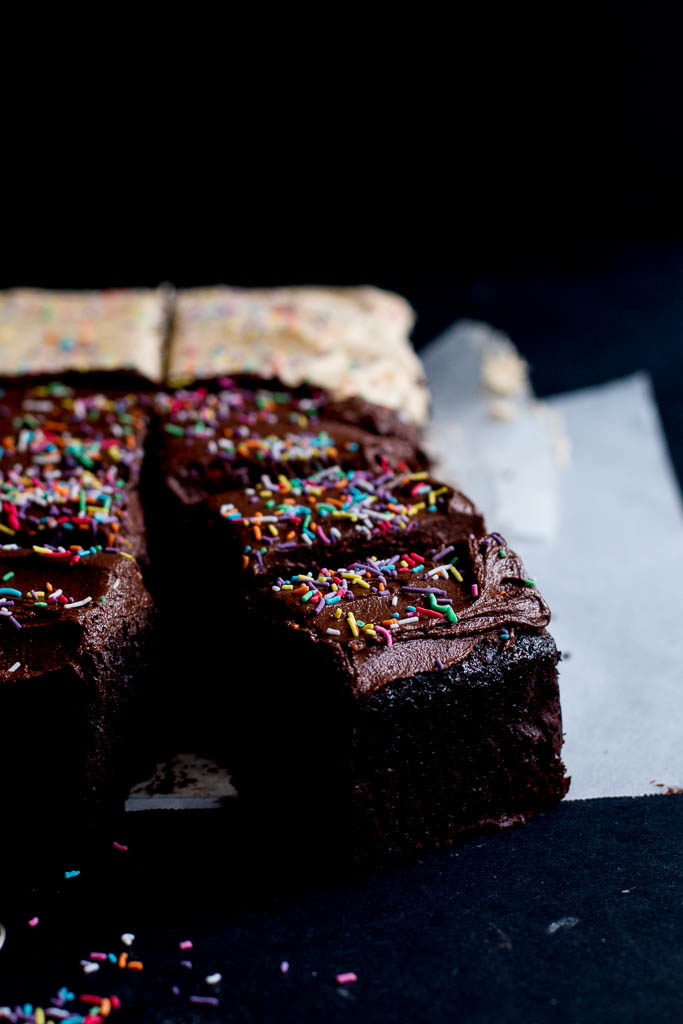 Chocolate Tahini Cake - The Brick Kitchen