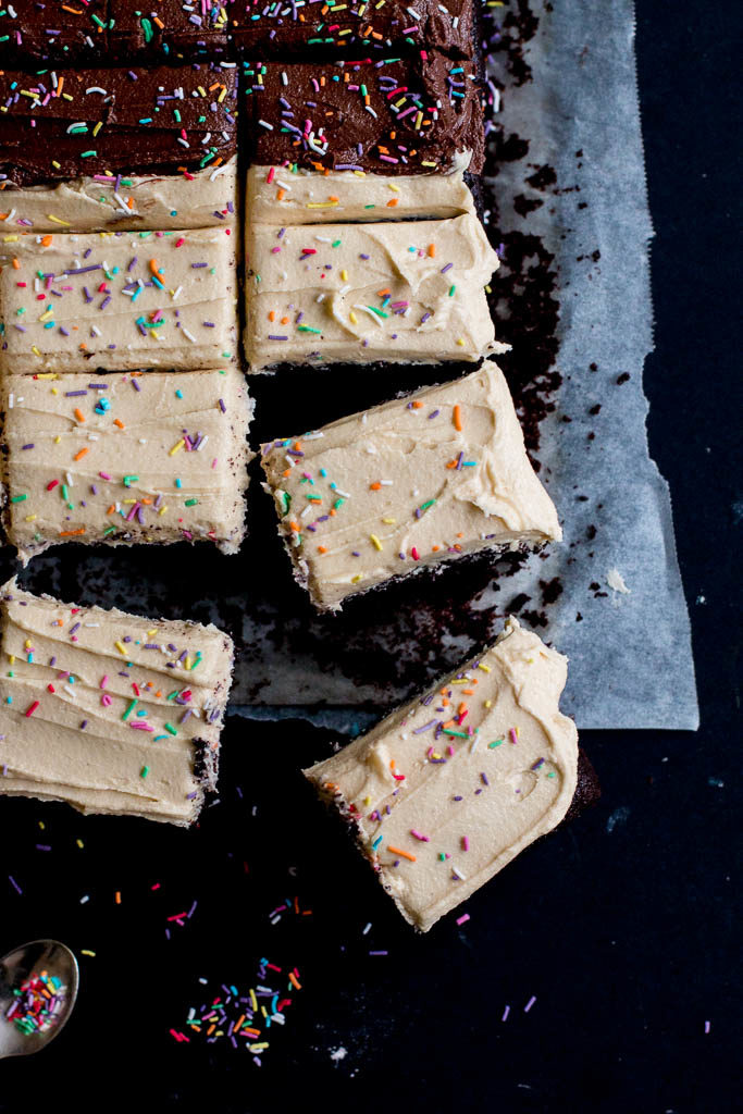 Chocolate Tahini Cake - The Brick Kitchen