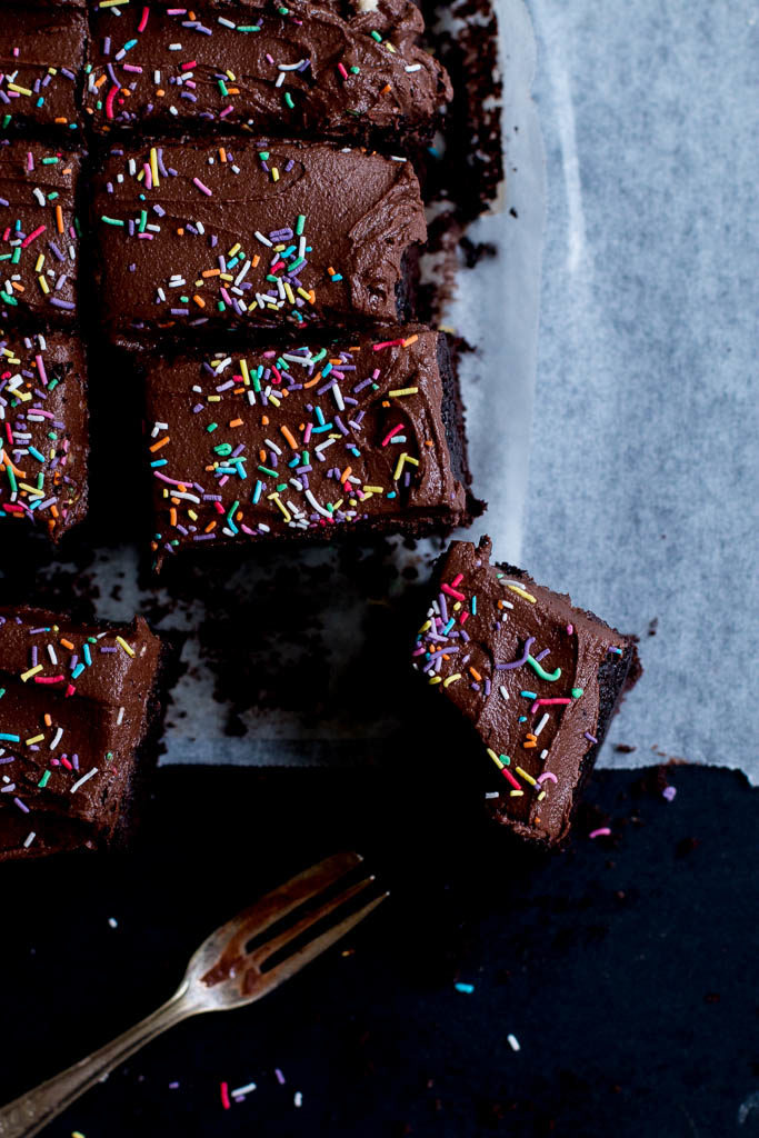 Chocolate Tahini Cake - The Brick Kitchen