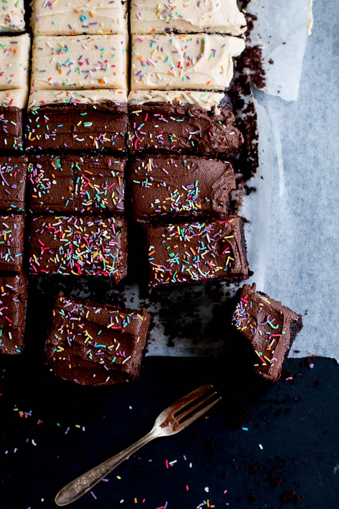 Chocolate Tahini Cake - The Brick Kitchen
