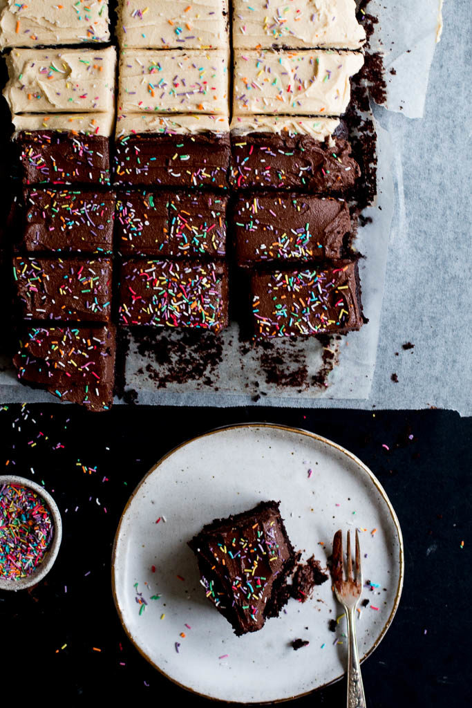 Chocolate Tahini Cake - The Brick Kitchen