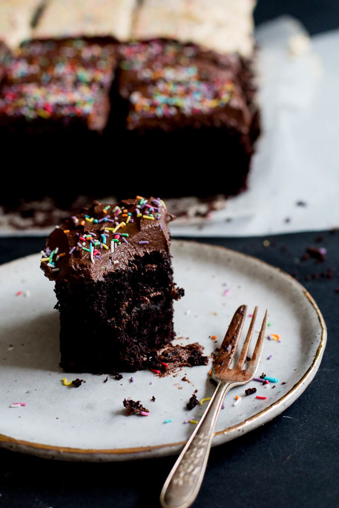 Chocolate Tahini Cake - The Brick Kitchen