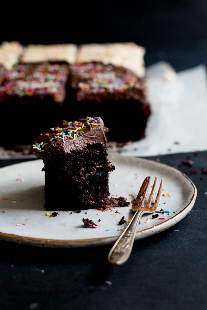 Chocolate Tahini Cake - The Brick Kitchen