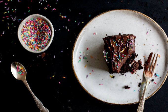 Chocolate Tahini Cake - The Brick Kitchen