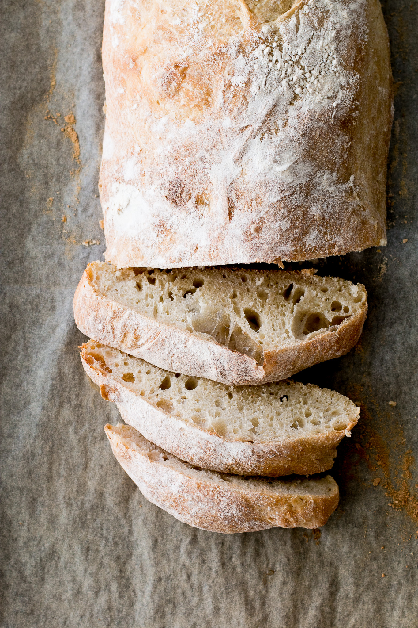 Easy Homemade 3 Hour Ciabatta - The Brick Kitchen