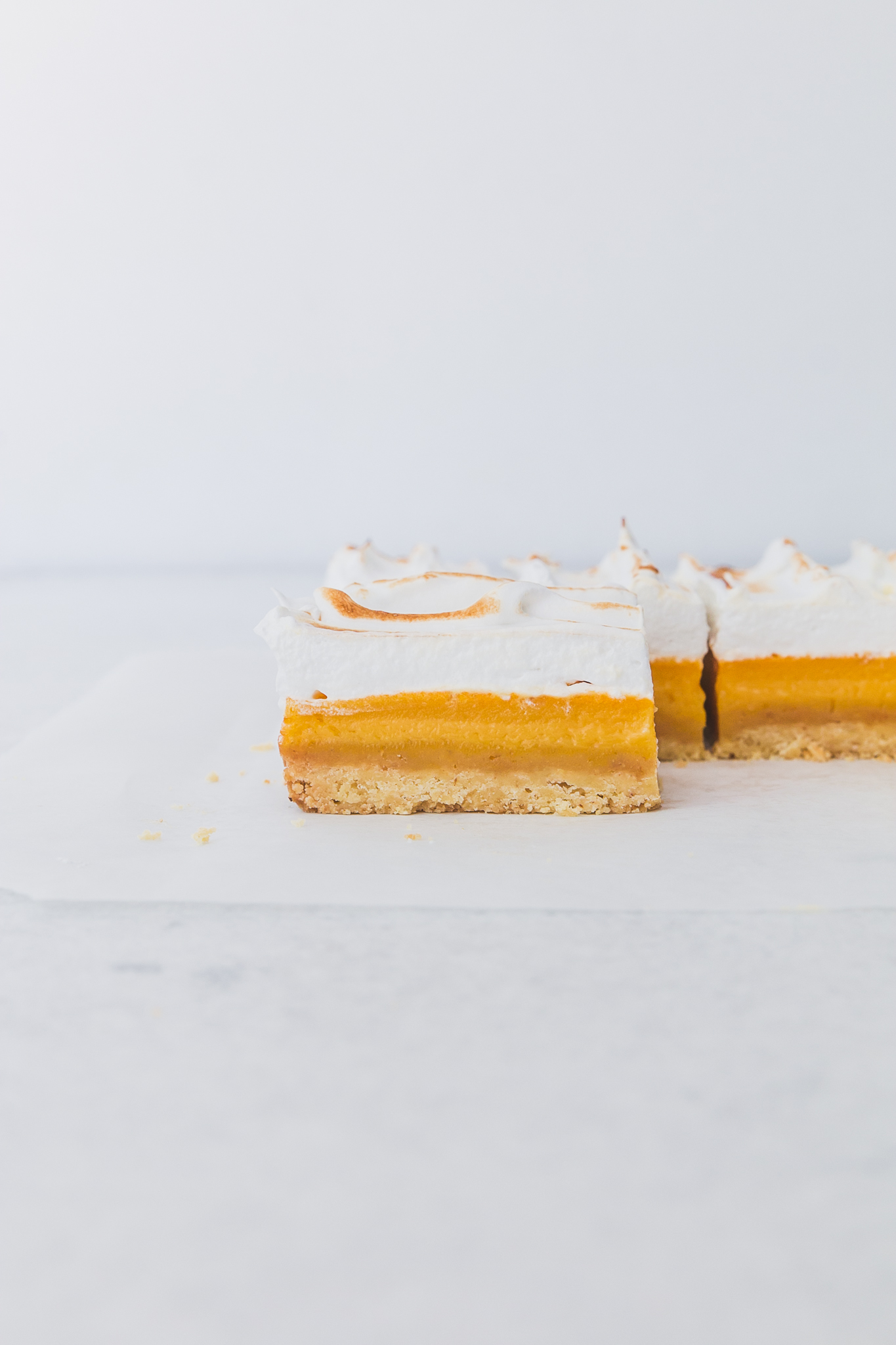 Brown Butter Passionfruit Meringue Bars - The Brick Kitchen